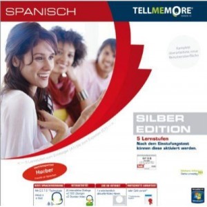 Hueber Tell me More Spanisch. 5 Lernstufen. Version 10.0. Silber Edition. DVD-ROM für Windows 7, Vista, XP ...