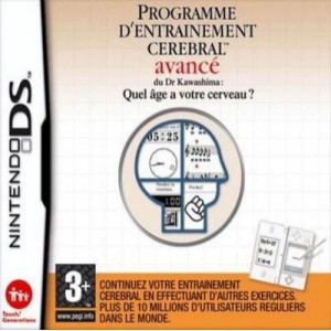 Programme d'Entraînement Cérébral Avancé du Dr Kawashima : Quel âge a votre cerveau ? pour DS