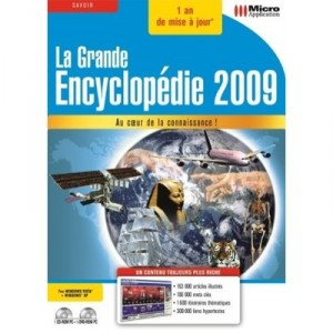 Micro Application La grande encyclopédie 2009