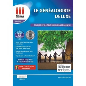 Micro Application Le généalogiste Deluxe
