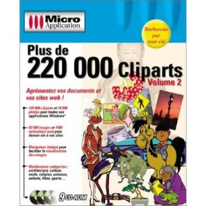 Micro Application Plus de 220 000 Cliparts, Volume 2