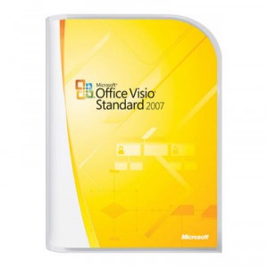 D86-02715 Microsoft Office Visio Standard 2007 - Ensemble de mise 224 niveau de version - 1 PC - C... Mise à jour
