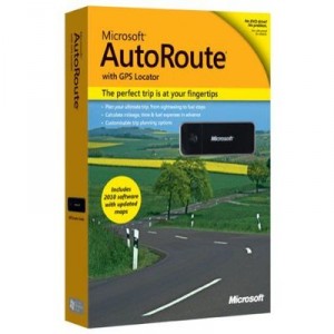 Microsoft Autoroute Europe GPS 2010