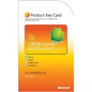 Microsoft Office Home and Student 2010 (License key) [import allemand]