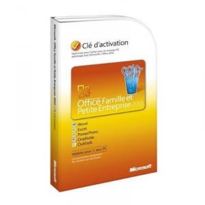 Microsoft Office Home and Business 2010 (Licence uniquement)