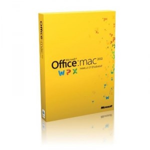 Microsoft Office Mac 2011 Famille  Etudiant