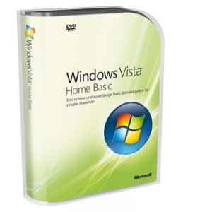 Microsoft Windows Vista Home Basic SP1 64-bit English 3pk DSP 3 OEI DVD [Import anglais] OEM