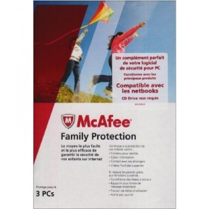 Network Associates Mcafee family protection 2010 - 3 postes
