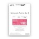 Carte de 1000 points Nintendo pour Wii et DSi (45496352189)