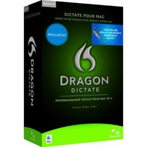 Nuance Dragon Dictate 2 Wireless (Avec Oreillette Sans Fil Bluetooth) - Version Étudiante