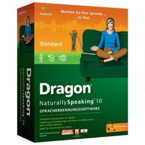 Nuance Dragon NaturallySpeaking Standard 10.0 - Italian (PC CD) [Import anglais] Mini Box
