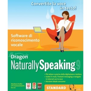 Nuance Dragon Naturally Speaking Standard 9: Italian (PC) [Import anglais]