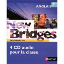 New Bridges, Anglais , 2nde , 4 Cd Audio - Collectif