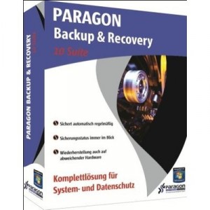 Paragon Software Paragon Backup  Recovery 10 Suite [import allemand]