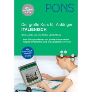 Pons Der Große Kurs Für Anfänger Italienisch. Cd-Rom Für Windows Nt 4.0 / (Sp6a) / 98 Se/ 2000(Sp 3)...