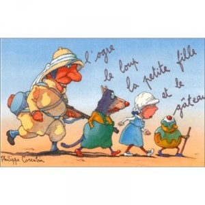 L'ogre, Le Loup, La Petite Fille - Philippe Corentin