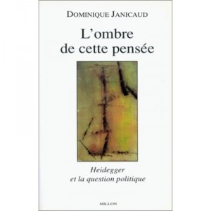 L'ombre De Cette Pensee - Dominique Janicaud
