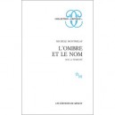 L'ombre Et Le Nom - M Montrelay