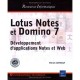 Lotus Notes Et Domino 7 , Developpement D'applications Notes Et Web - Patrick Antouly