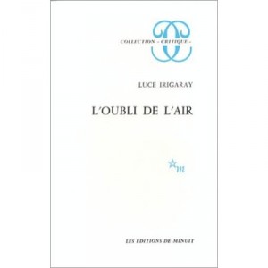 L'oubli De L'air - Luce Irigaray