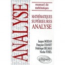 Manuel Maths Maths Sup Analyse - Moisan
