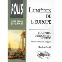 Lumieres De L'europe : Voltaire, Condorcet, Diderot - Charles Coutel