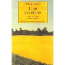 L'un Des Notres - Willa Cather