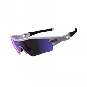 Oakley Radar Path White chrome / Blue iridium