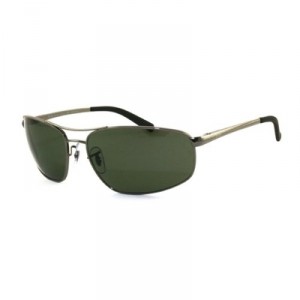Ray-Ban 3360 Argent Métallique 004/58 Polarisé 62mm