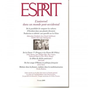 Revue Esprit, L'universel Dans Un Monde Post-occidental - Revue Esprit