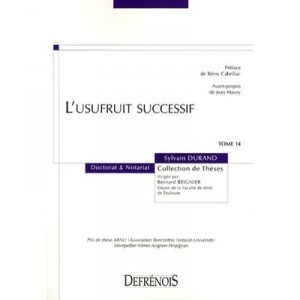 L'usufruit Successif - Sylvain Durand