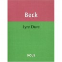 Lyre Dure - Philippe Beck