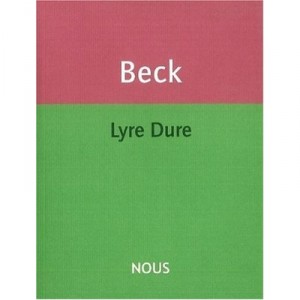 Lyre Dure - Philippe Beck