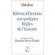 Mabillon , Breves Reflexions Sur Quelques Regles De L'histoire - Blandine Barret-kriegel