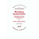 Machina Memorialis , Meditation Rhetorique Et Fabrication Des Images Au Moyen Age - Mary Carruthers