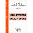 Macroeconomie Microeconomie , Epreuves Corrigees - Gachet , Mactoux