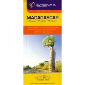 Madagascar (carte Cartographia - Collectif