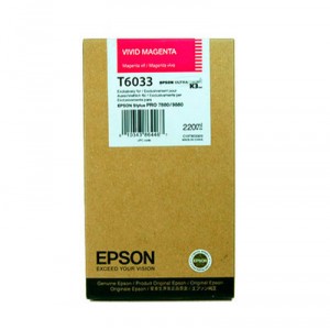 Epson Encre 7800/9800 UCK3 magenta photo 220 mL T5633 Cartouche d'encre