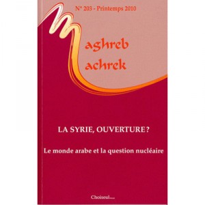 Maghreb-machrek T.203, La Modernisation De La Syrie - Collectif