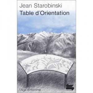Table D'orientation Ps83 - Jean Starobinski
