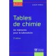 Tables De Chimie - J Tonneau