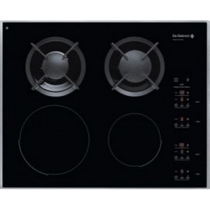 De Dietrich DTi721X mixte (électricité et gaz) Table de cuisson