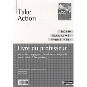 Take Action, Anglais , Bac Pro 3 Ans , A2 B1 , Livre Du Professeur (edition 2009) - Daniel Bonnet-piron