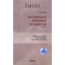 Techniques D'etudes De Marche (2e Edition - Eric Vernette