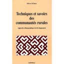 Techniques Et Savoirs Des Communautes Rurales - Olivier D' Hont