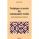 Techniques Et Savoirs Des Communautes Rurales - Olivier D' Hont