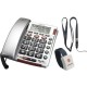 Audioline Big Tel BIGTEL 50 ALARM PLUS Téléphone filaire
