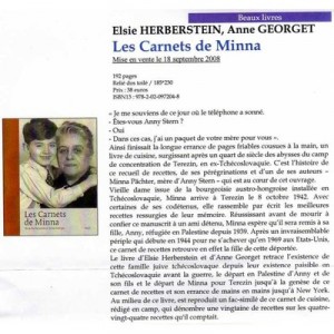 Carnets De Minna - Elsie Herberstein, Anne Georget