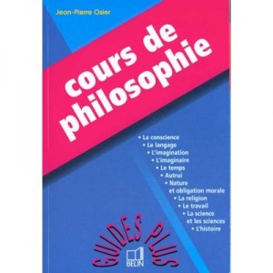 Terminale , Cours De Philosophie - Osier