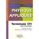 Controle Continu, Physique Appliquee , Terminale Sti Genie Electronique - Thierry Capdeville
